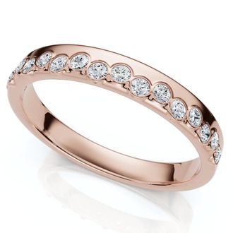 Pompeii3 1/5Ct TW Diamond Rhythm Anniversary Band Lab Grown