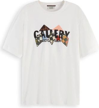 Scotch & Soda Dames, Tops, Wit, Maat: XL Katoen