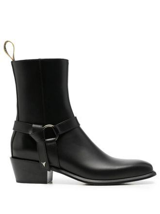Fendi Black Zipper Boots