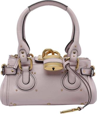 Chlo&eacute; E Light Lilac Small Paddington Handbag