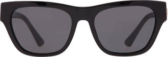 Versace Dark Grey Square Mens Sunglasses VE4457 GB1/87 55