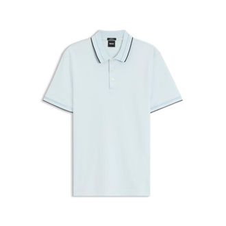 BOSS Slim-fit polo shirt in mercerized cotton