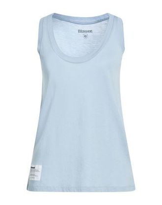 Blauer Tank tops