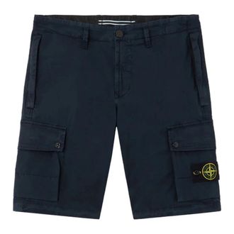 Stone Island Bermudas Cargo Slim-fit Stone Island - Shorts - Hombre - Azul - W31