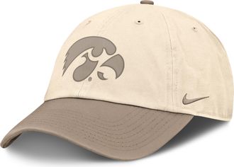 Nike Iowa Natural Club Nike Mens College Adjustable Hat in Brown | NC010DTUIA-M4T