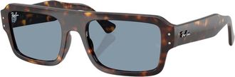 Ray-Ban Lukas Zonnebrillen - unisex - Zonnebrillen - Bruin - 53 MM - Accessoires