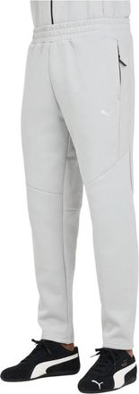 Puma Sportieve Evostripe Grijze Herenbroek - Heren - Sweatpants - Wit - 2XL - Broeken