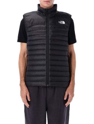 The North Face Black Logo Puffer Vest