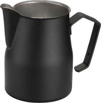 OEM Motta Espumador De Leche Negro Capacidad 750 Ml Elegante