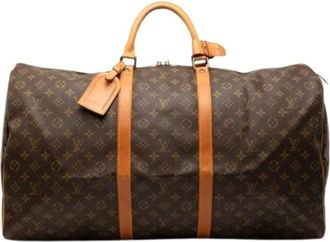 Louis Vuitton Pre-owned Weekend Bags, female, Brown, Size: ONE SIZE Pre-owned Keepall 60