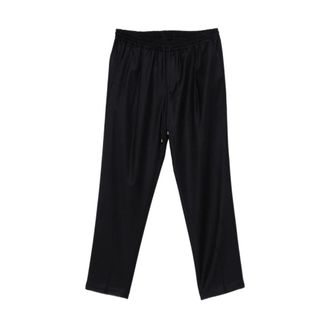 BRIGLIA 1949 Wimbledon Drawstring Pants - Heren - Broeken - Blauw - Maat: 2XL Katoen