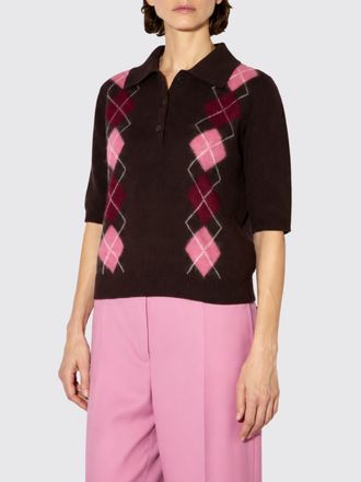 Liviana Conti Polo Shirt Woman color Brown