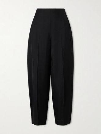 FFORME Pantaloni Barrel In Twill Yvette - Nero
