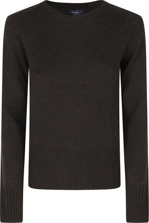 SOEUR Jamie Sweater - Dames - Ronde hals truien - Bruin - M - Truien & Vesten