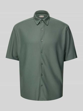 Only & Sons Relaxed Fit Freizeithemd mit 1/2-Arm Modell BOYY in Petrol, Gr&ouml;&szlig;e M