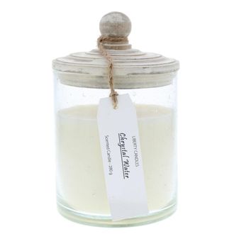 TJ Hughes Liberty Candle Chrystal Water Candle 280g - TJ Hughes
