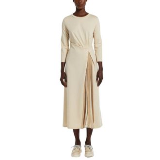 Max Mara Dames, Jurken, Beige, Maat: L