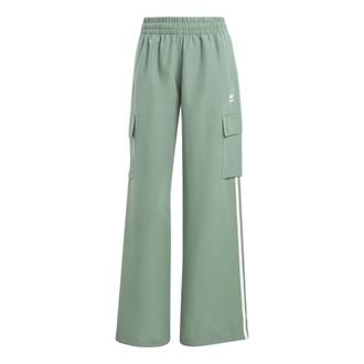 adidas (WMNS) adidas Originals Adicolor Cargo Pants Asia Sizing Trace Green IZ0716
