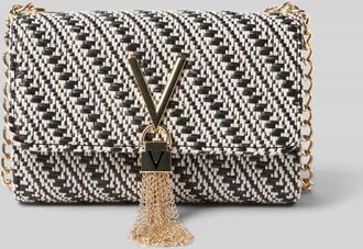 Valentino Handbags Umh&auml;ngetasche mit Strukturmuster Modell DIVINA SUMMER in Black, Gr&ouml;&szlig;e 1