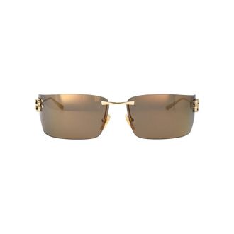 Balenciaga Sunglasses, unisex, Yellow, Size: ONE SIZE Bb0485Sa Sunglasses