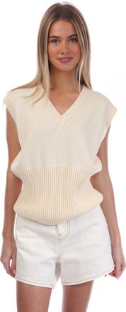 Off-white Off White Zwemvest Basic voor dames in beige