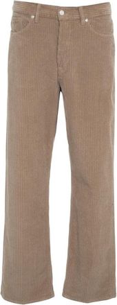Nine In The Morning Wide-Leg Corduroy Trousers With Classic Five-Pocket Design