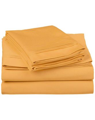 Superior Egyptian Cotton 650-Thread Count Solid Deep Pocket Sheet Set