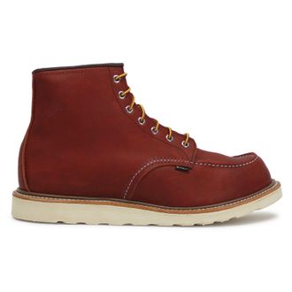 Red Wing Shoes 6 Inch Moc Leather Mens Ankle Boots - Oro - Size:UK 10.5