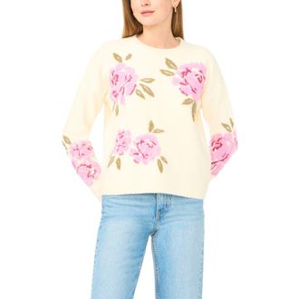 Ted Baker Floral Sweater in Lemon Mist at Nordstrom Rack, Size X-Small