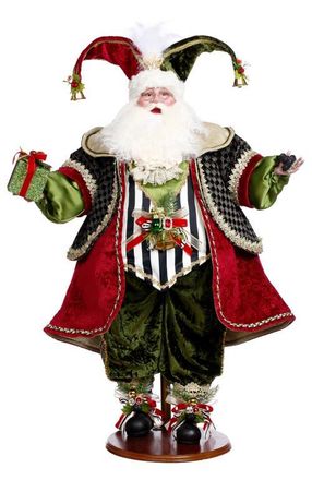 Mark Roberts Naughty Or Nice Santa in Red at Nordstrom