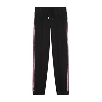 Lanvin Black Casual Trousers - male - Lanvin - Sweatpants - Black - 10 Y - Kids