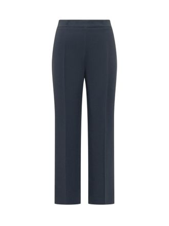 Etro Blue Bootcut Flat Front Pants