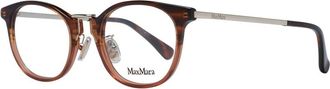 Max Mara Brown Plastic Glasses Womens (Frames)