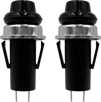 OEM Juego De 2 Interruptores De Bot&oacute;n Iluminados Para Barbacoas De Gas 70189 Compatibles Con Weber Spirit E/s 210 E-220 E-310, Etc