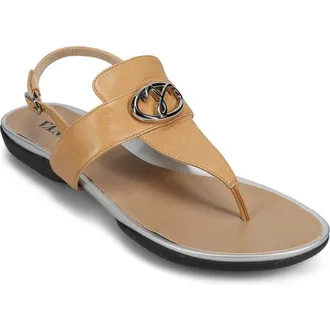 Vaneli Walkie Slingback Sandal in Tan at Nordstrom, Size 9.5