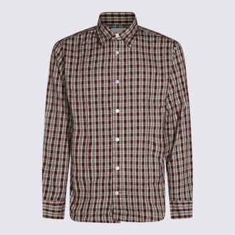 Nn.07 Shirts Wine Check-Uomo