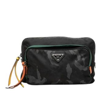 Prada Pre-owned Nylon Pouch - - Pre-owned - Donna - Multicolore - ONE SIZE