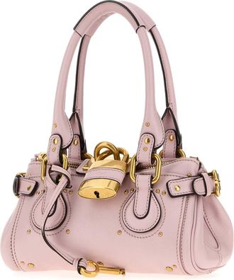 Chlo&eacute; Paddington Shoulder Bag - Pink