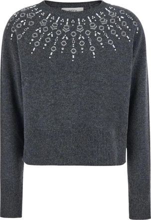Jucca Maglione con applicazioni frontali - - Knitwear - Donna - Grigio - L