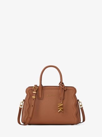 Michael Kors Laila Extra-Small Pebbled Leather Convertible Crossbody Bag