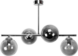 OEM L&aacute;mpara Colgante De Techo Tipo Ara&ntilde;a Con Pantallas De Bolas De Cristal E14 Led Titan Grande 14-941