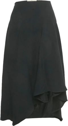Vanessa Bruno Gonna midi asimmetrica - Nero