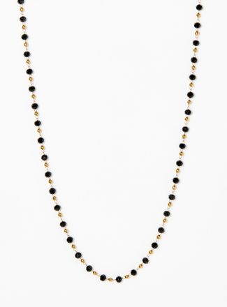 Simons Womens Two-tone bead chain