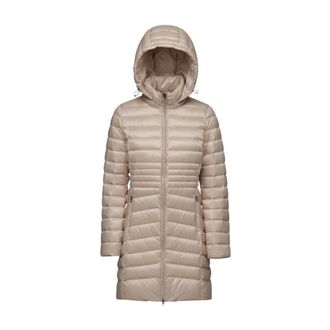 Geox Jassen, Dames, Beige, M, Katoen, Jaysen Parka