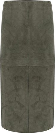 Weekend by Max Mara Pala Khaki Midi Rock