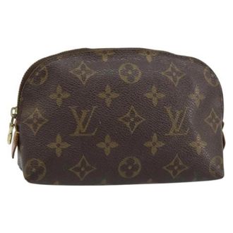 Louis Vuitton Pre-owned Canvas Clutch - Dames - Vintage Clutch - Bruin - ONE Size - Vintage