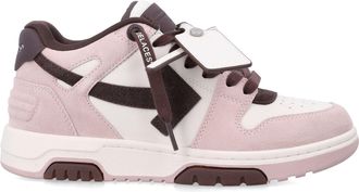 Off-white Arrow Out Of Office Suede Leather Sneakers