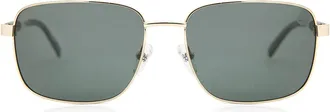 Timberland TB9241 Polarized 32R Mens Sunglasses Gold Size 58