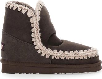 Mou Bruine Eskimo Winterlaarzen - Dames - Winterlaarzen - Bruin - 37 EU - Schoenen