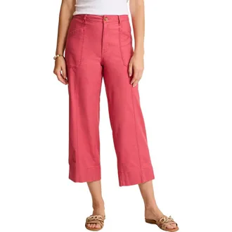 Tommy Bahama Sunset Key Cropped Pants in Dk Havana at Nordstrom, Size 10